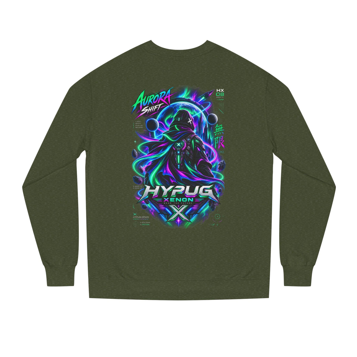 HYPUG XENON Aurora Shift — Drop 01 Sweatshirt