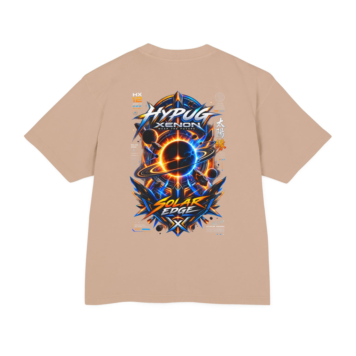 HYPUG XENON SOLAR EDGE T-shirt  — DROP 01