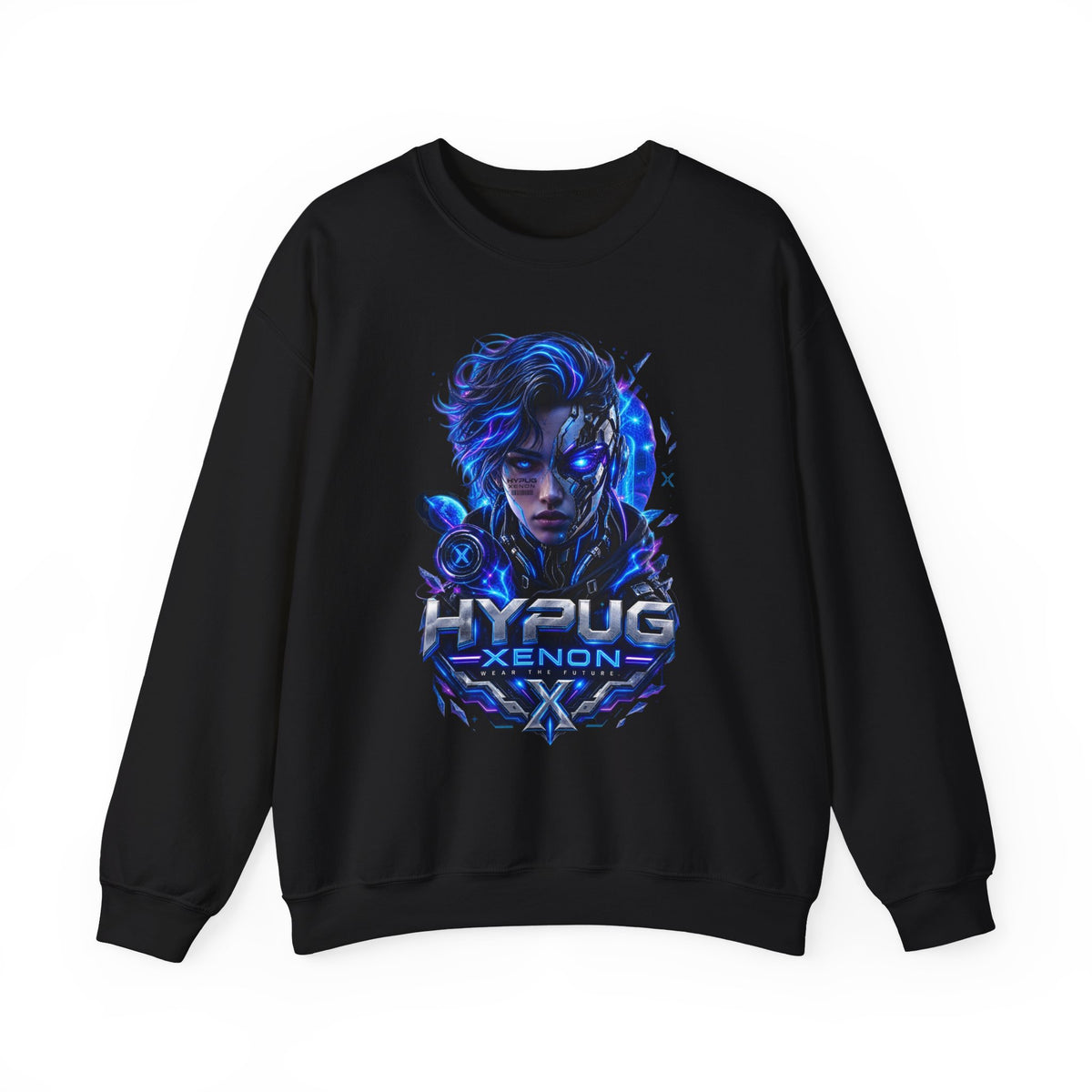 HYPUG XENON — DIGITAL FLUX SWEATSHIRT