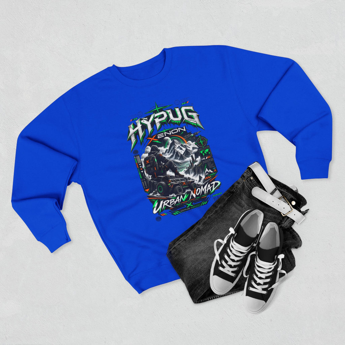 Hypug Xenon - Urban Nomad Sweatshirt — Drop 01