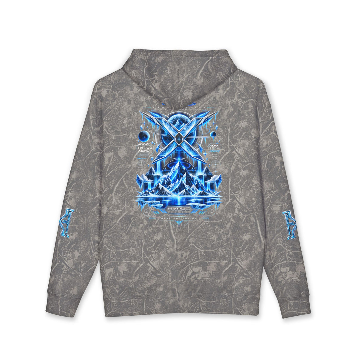HYPUG XENON  Hoodie  Frost Legacy™ — Drop 01