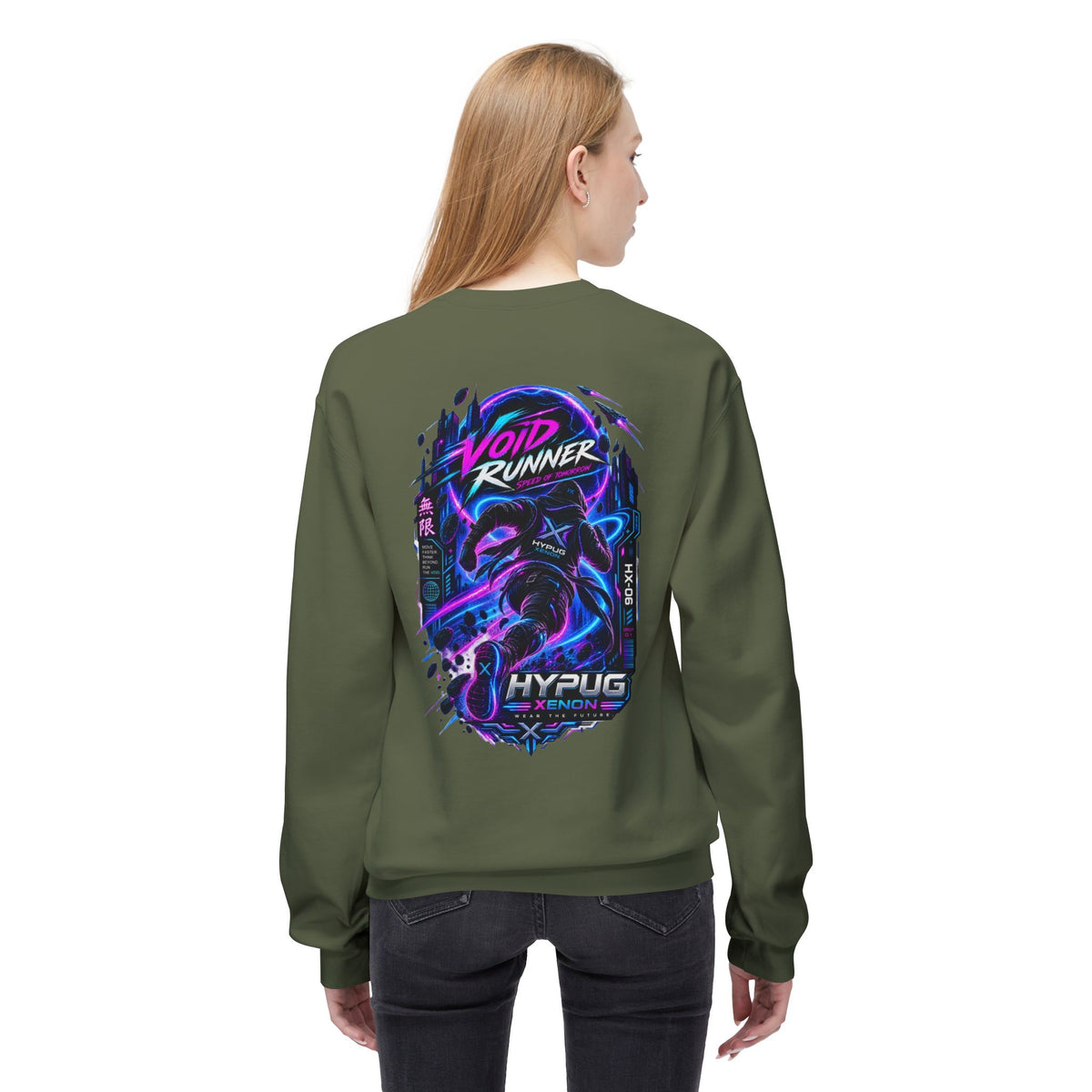 HYPUG XENON Void Runner  Sweatshirt — Drop 01