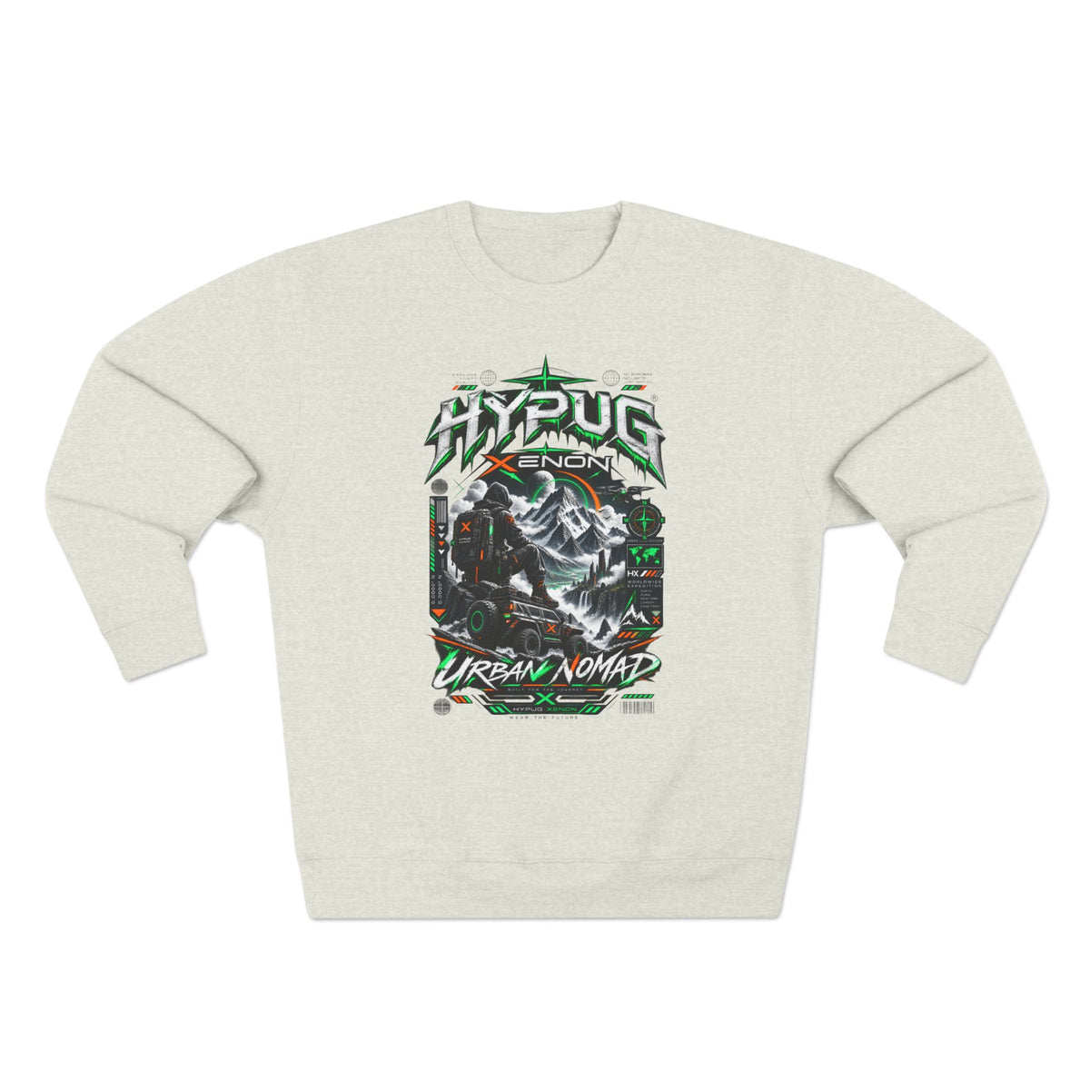 Hypug Xenon - Urban Nomad Sweatshirt — Drop 01