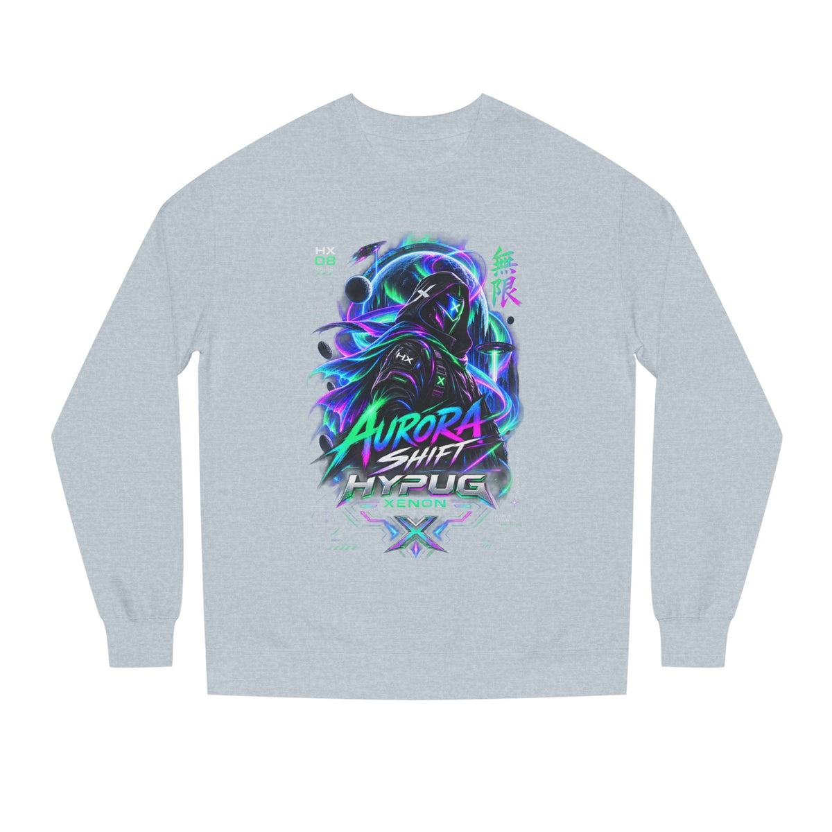 HYPUG XENON Aurora Shift — Drop 01 Sweatshirt