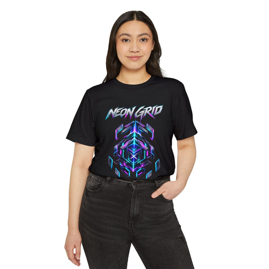 HYPUG XENON Neon Grid T-Shirt — Drop 01