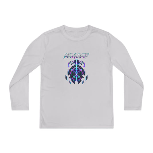 HYPUG XENON Neon Grid Long Sleeve Shirt — Drop 01