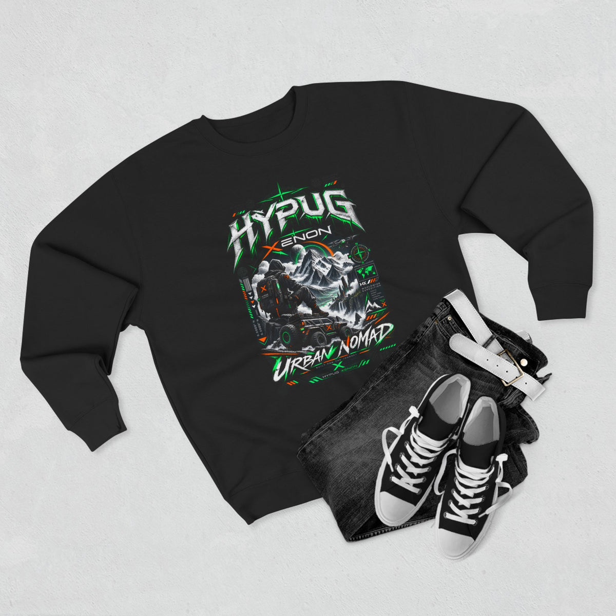 Hypug Xenon - Urban Nomad Sweatshirt — Drop 01