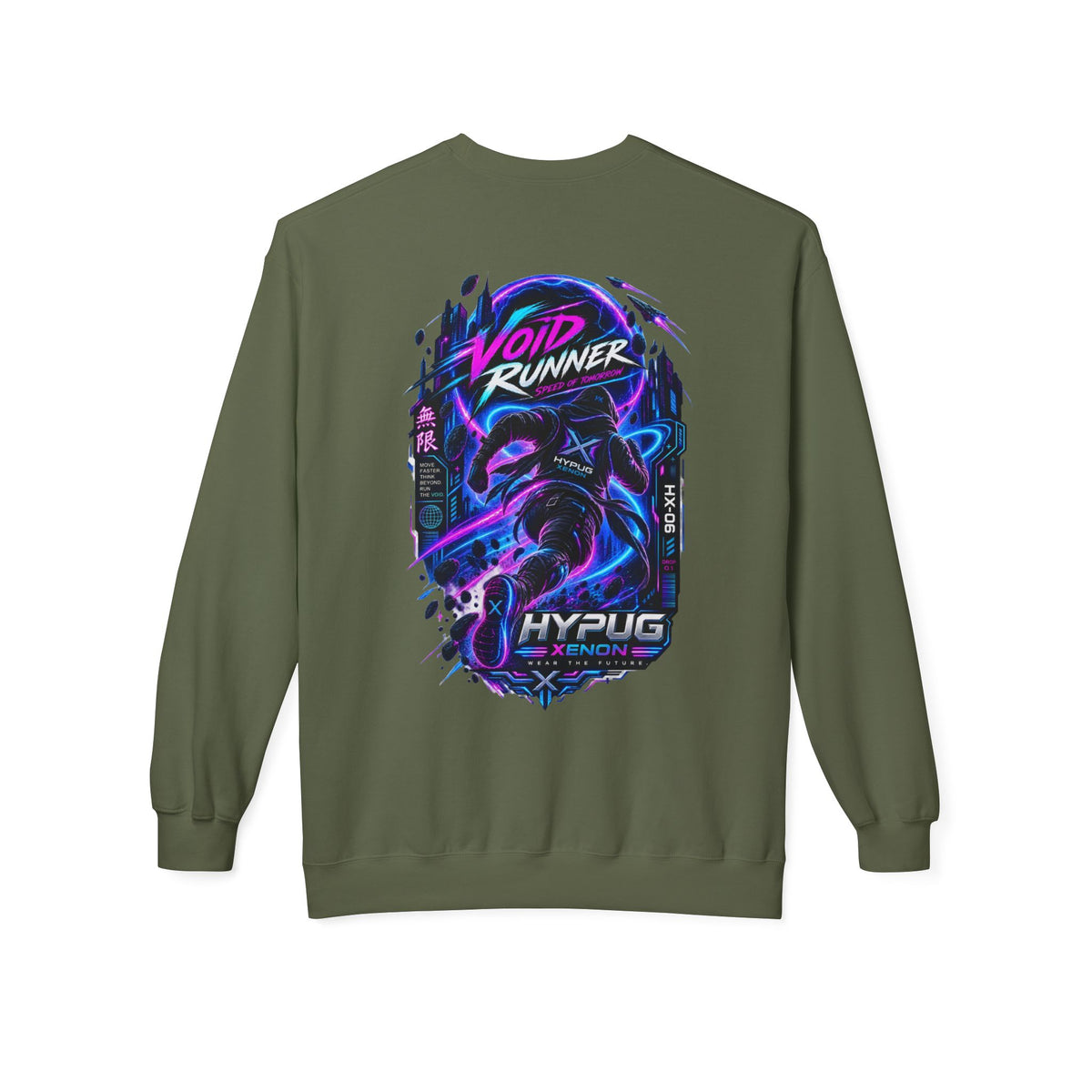 HYPUG XENON Void Runner  Sweatshirt — Drop 01