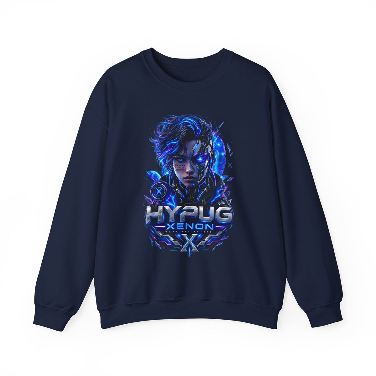 HYPUG XENON — DIGITAL FLUX SWEATSHIRT