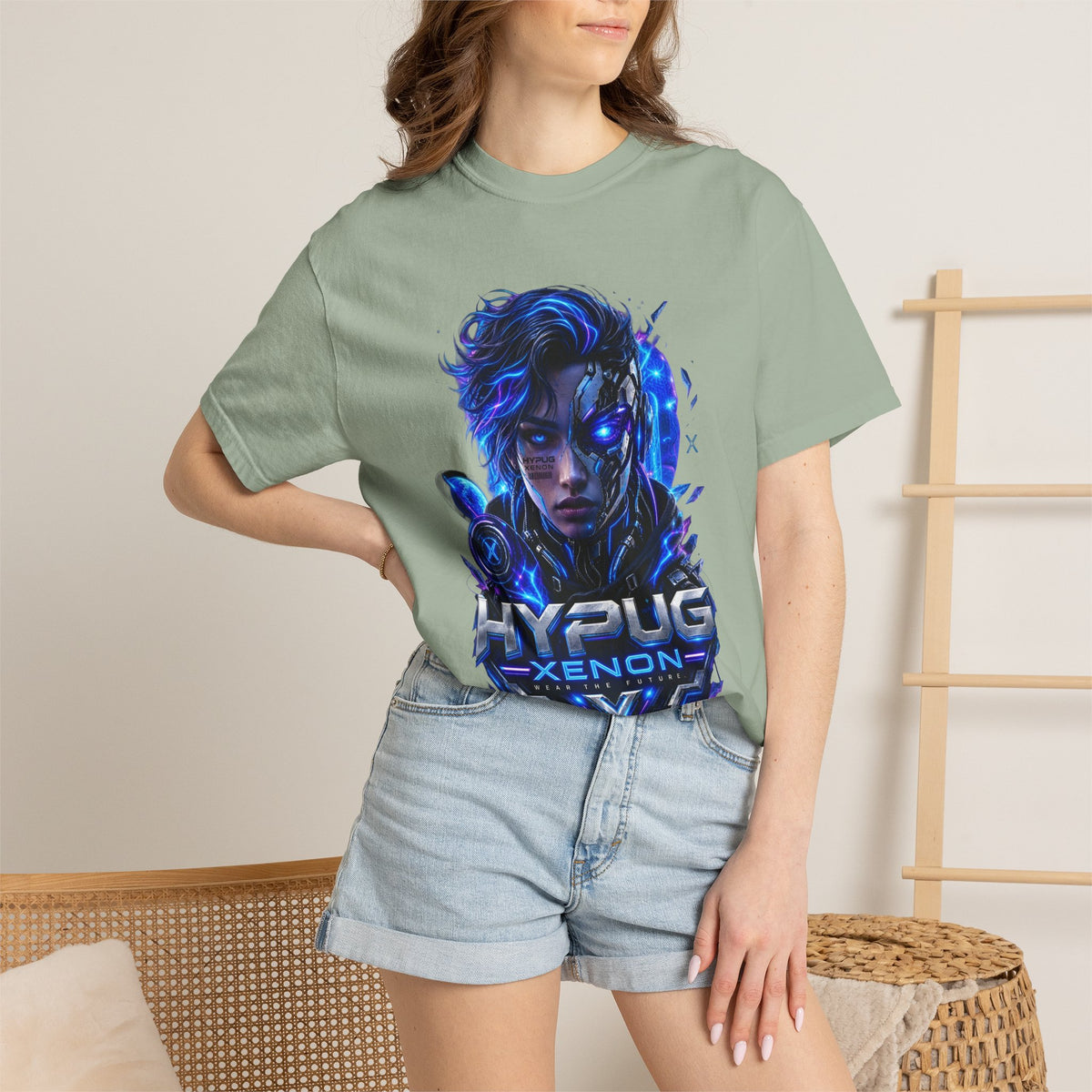 HYPUG XENON — DIGITAL FLUX T-SHIRT