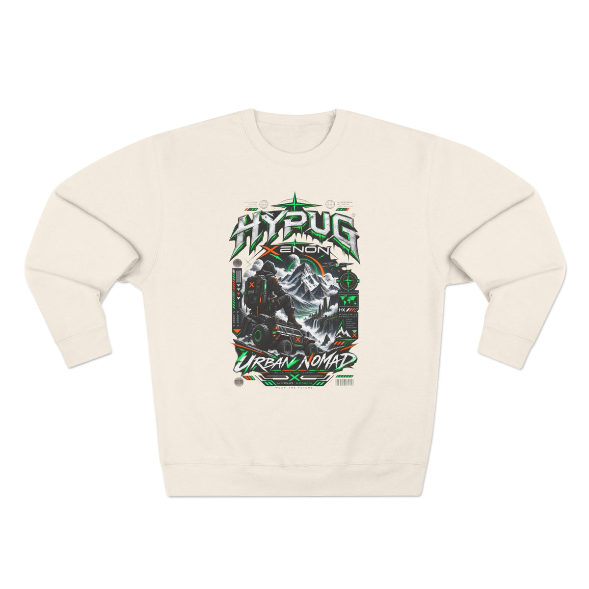 Hypug Xenon - Urban Nomad Sweatshirt — Drop 01