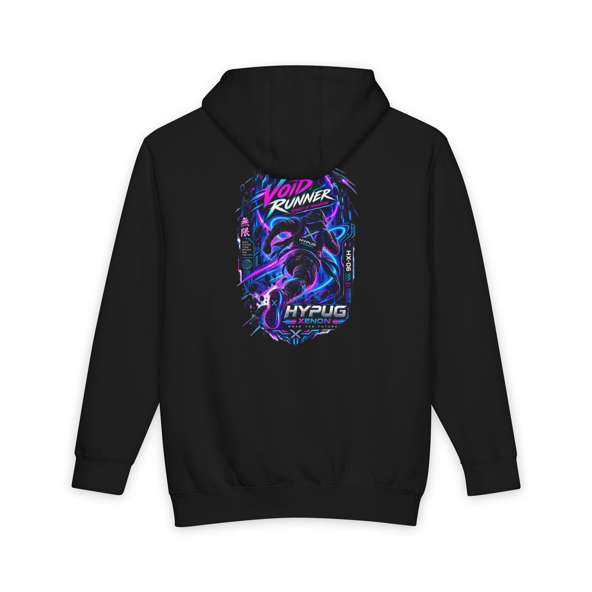 HYPUG XENON Void Runner Hoodie — Drop 01