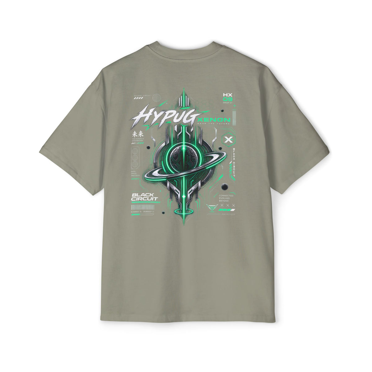 HYPUG XENON BLACK CIRCUIT T-Shirt — DROP 01