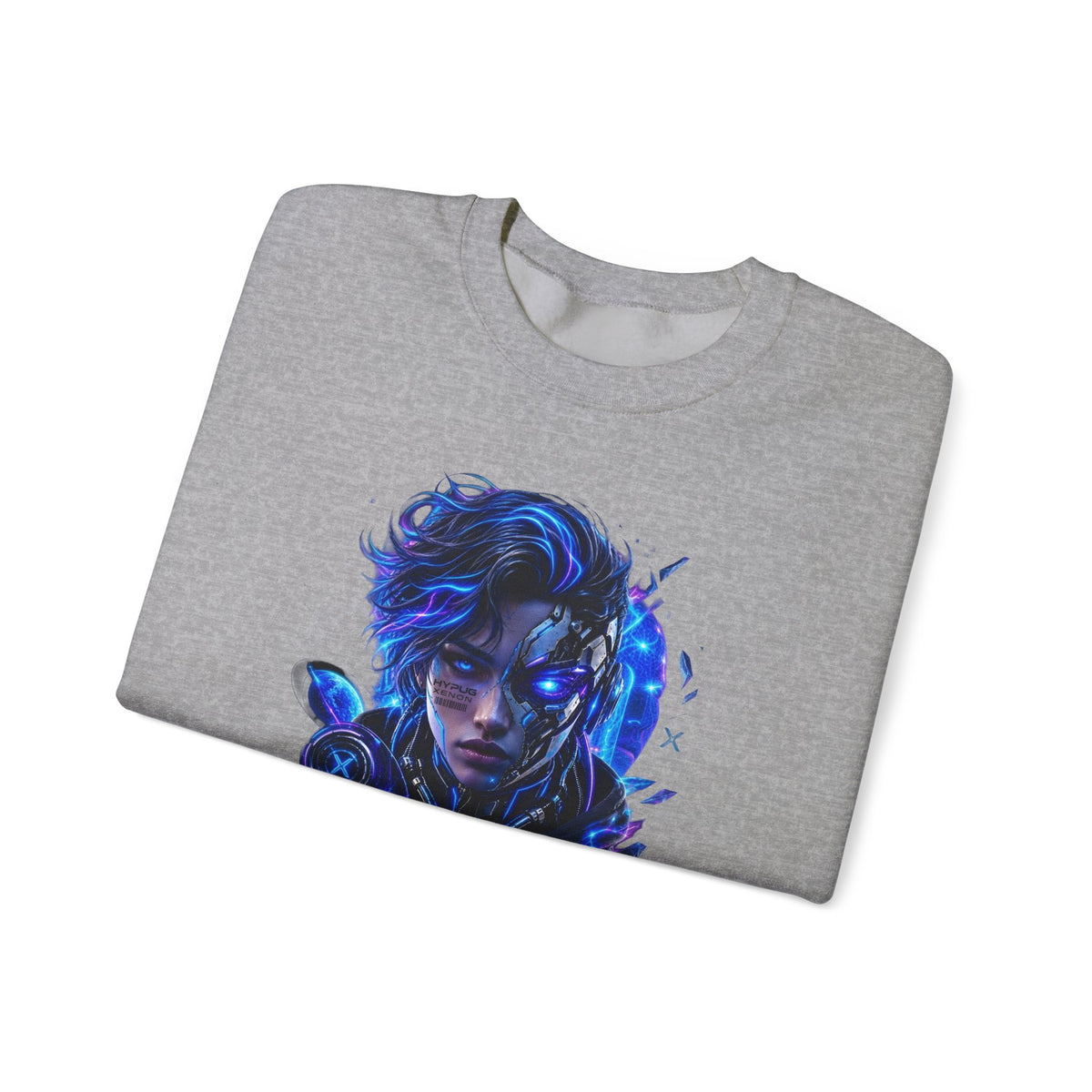 HYPUG XENON — DIGITAL FLUX SWEATSHIRT
