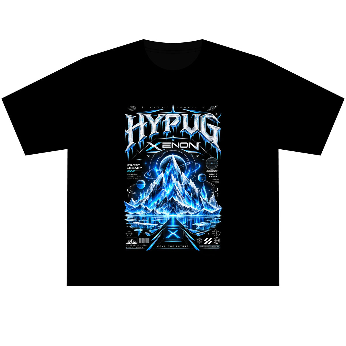 HYPUG XENON Frost Legacy™ — Drop 01 T-Shirt