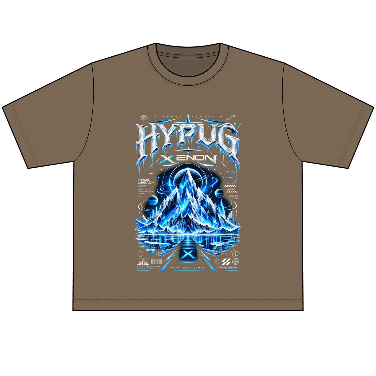 HYPUG XENON Frost Legacy™ — Drop 01 T-Shirt
