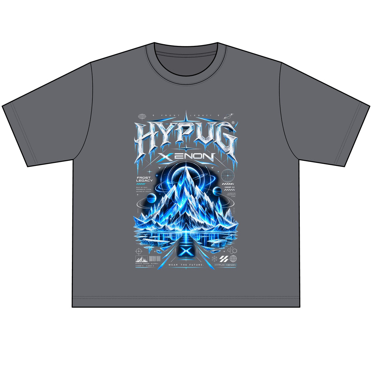 HYPUG XENON Frost Legacy™ — Drop 01 T-Shirt