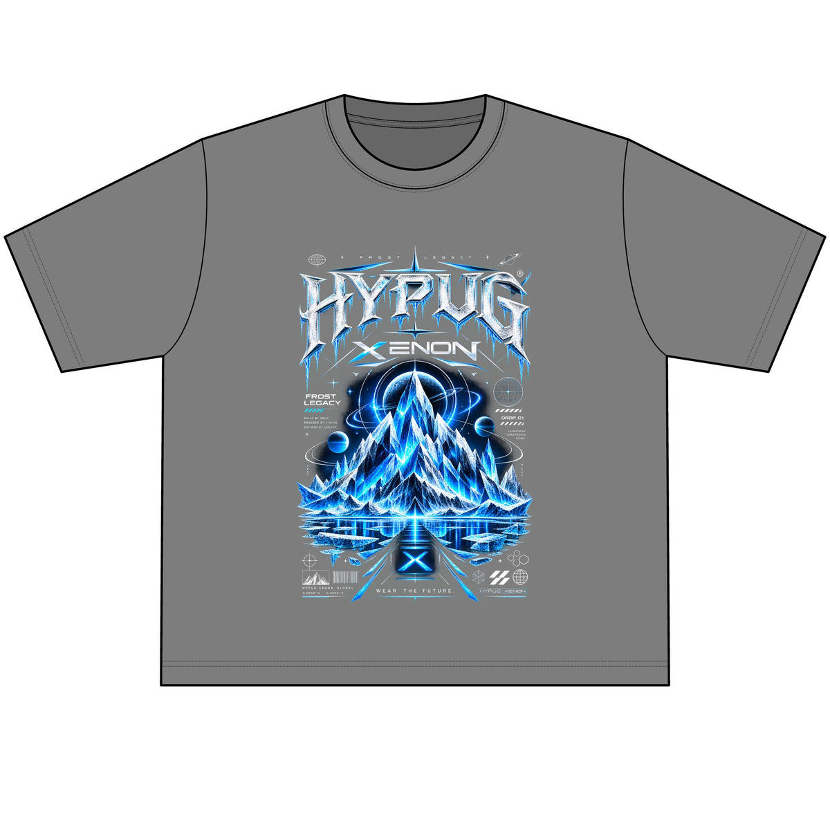 HYPUG XENON Frost Legacy™ — Drop 01 T-Shirt