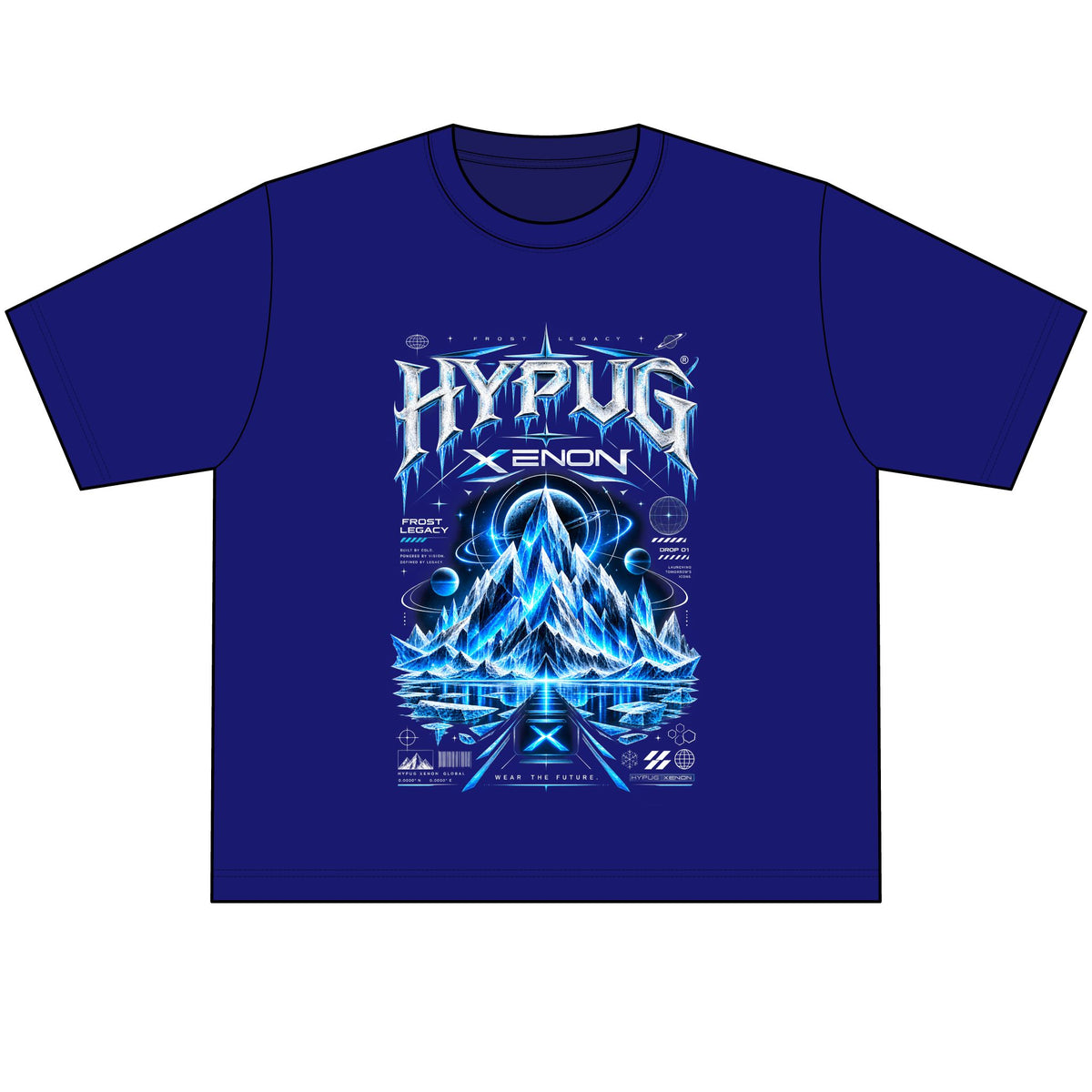 HYPUG XENON Frost Legacy™ — Drop 01 T-Shirt