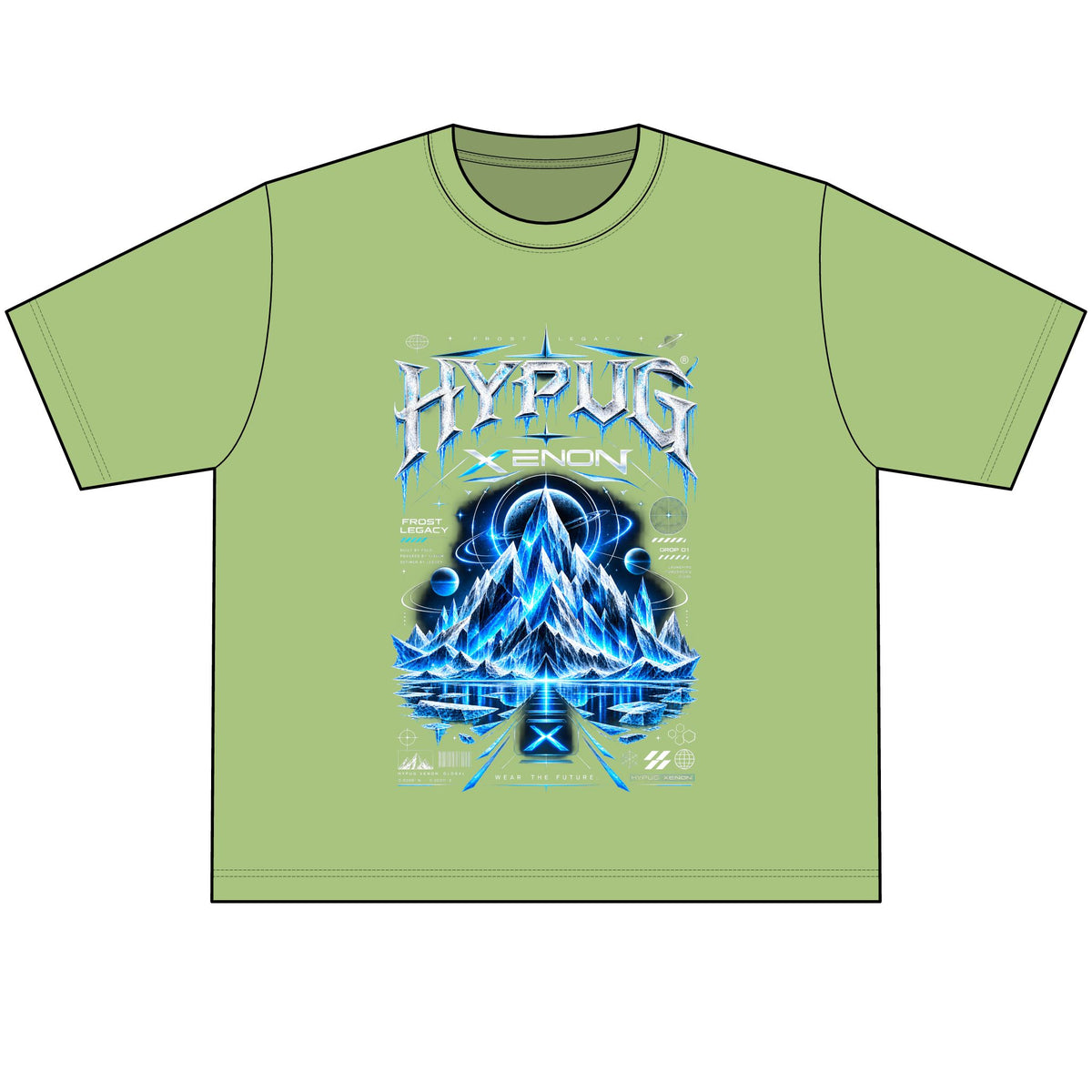 HYPUG XENON Frost Legacy™ — Drop 01 T-Shirt
