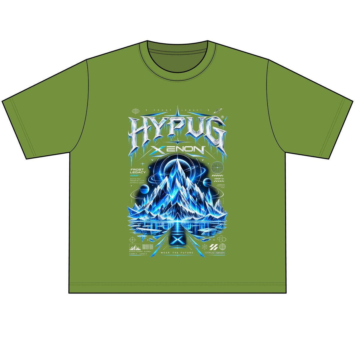 HYPUG XENON Frost Legacy™ — Drop 01 T-Shirt