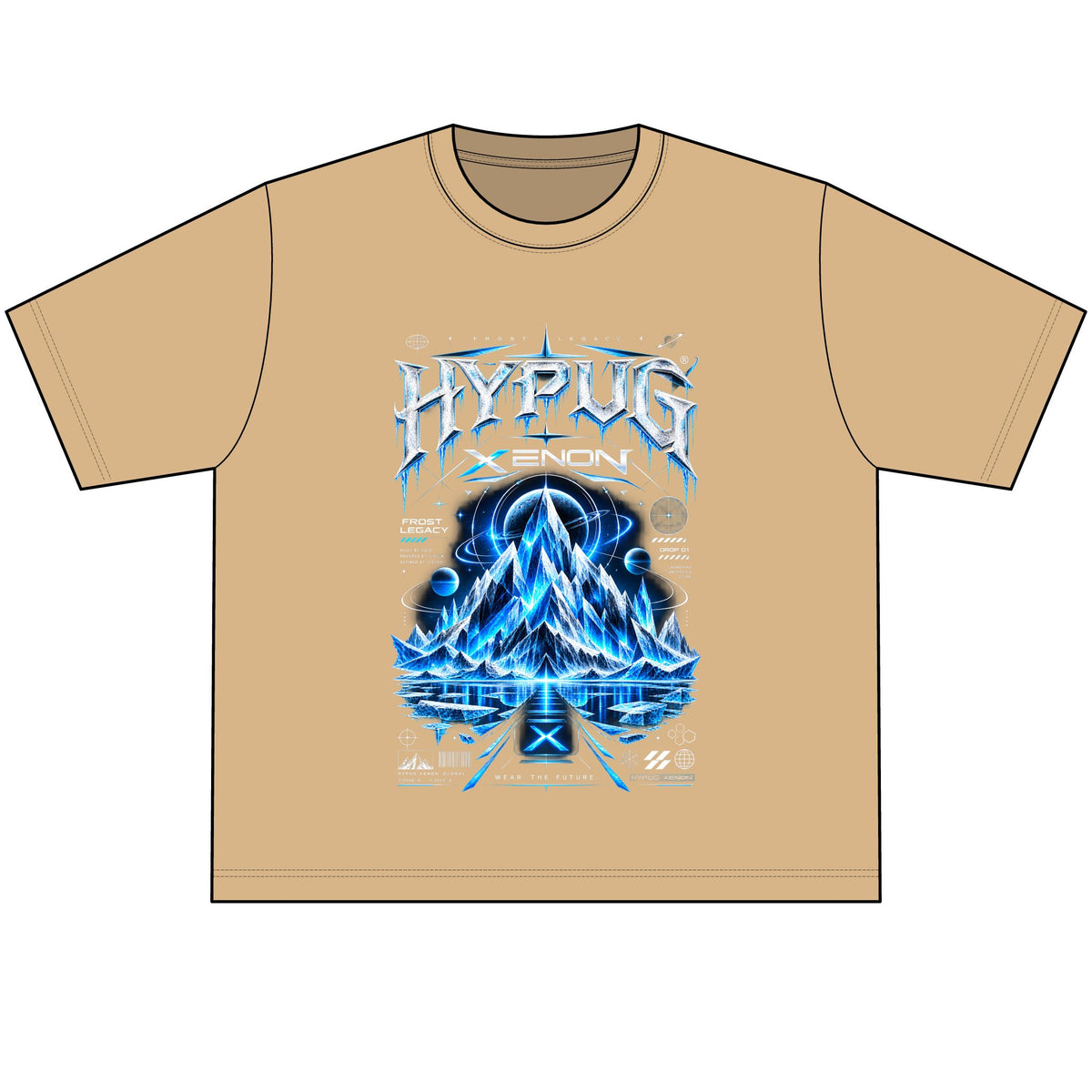 HYPUG XENON Frost Legacy™ — Drop 01 T-Shirt