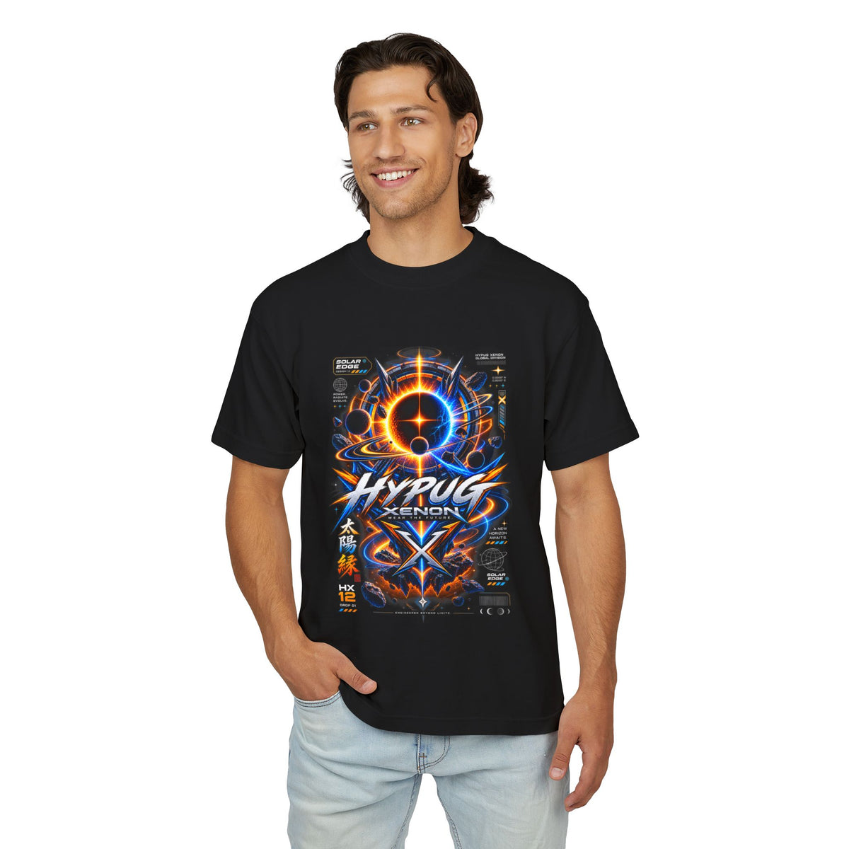 HYPUG XENON SOLAR EDGE T-shirt  — DROP 01