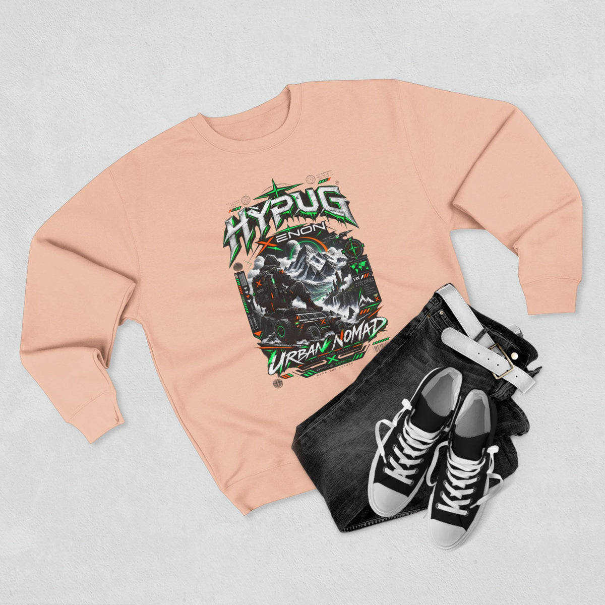 Hypug Xenon - Urban Nomad Sweatshirt — Drop 01