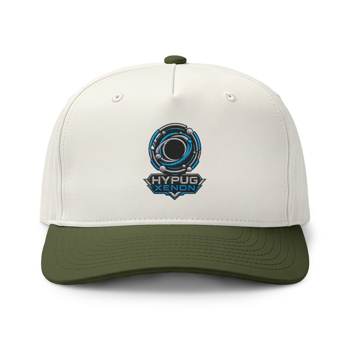 Hypug Xenon Logo Two-Tone Cap — Embroidered Gamer Snapback