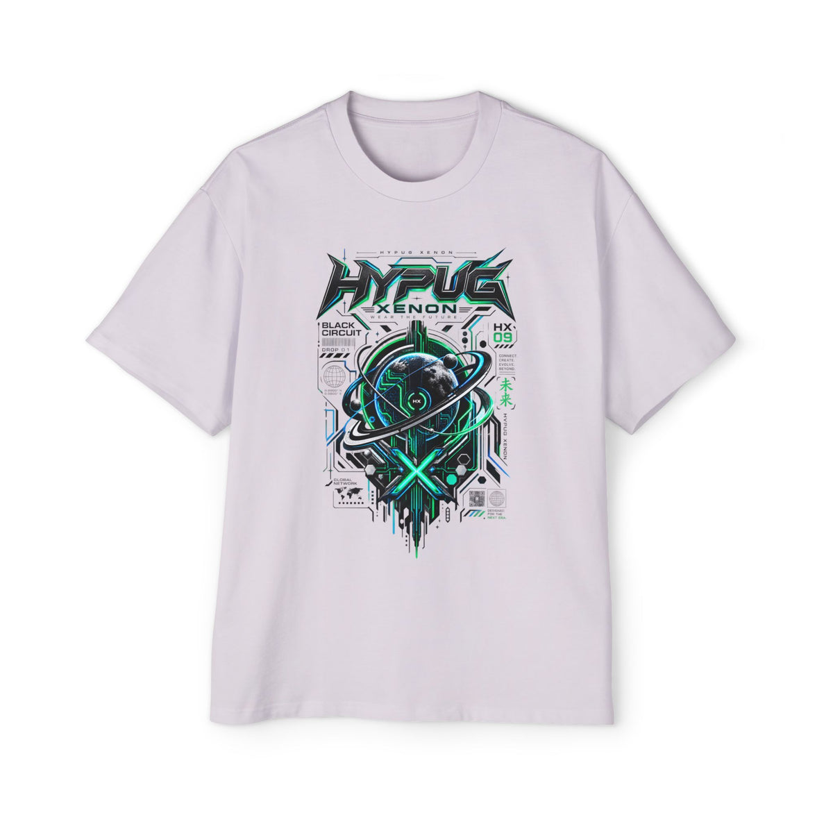 HYPUG XENON BLACK CIRCUIT T-Shirt — DROP 01