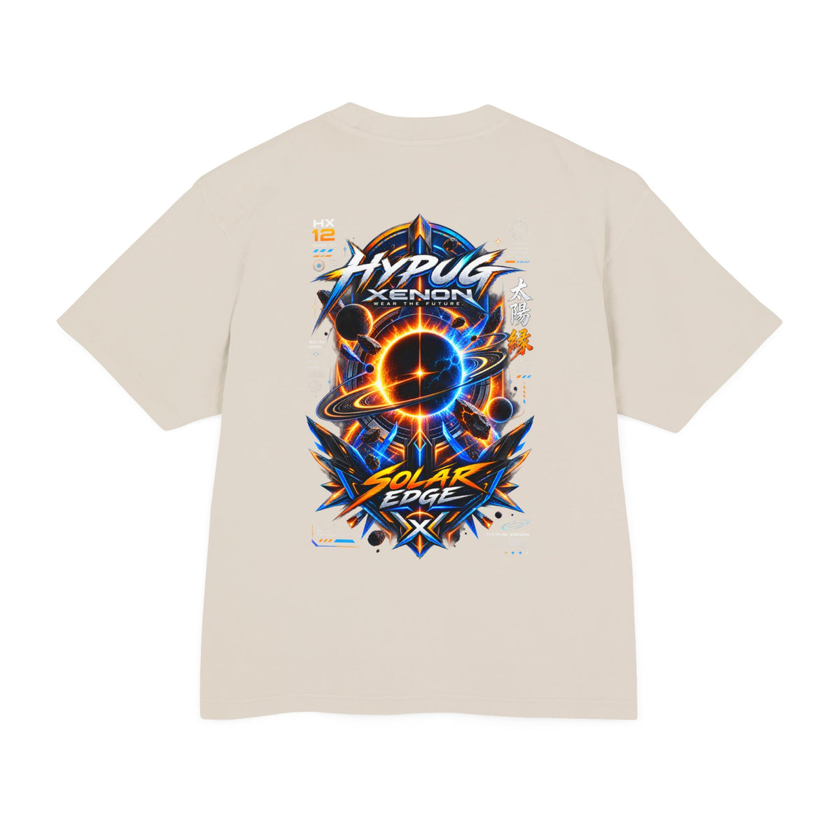 HYPUG XENON SOLAR EDGE T-shirt  — DROP 01