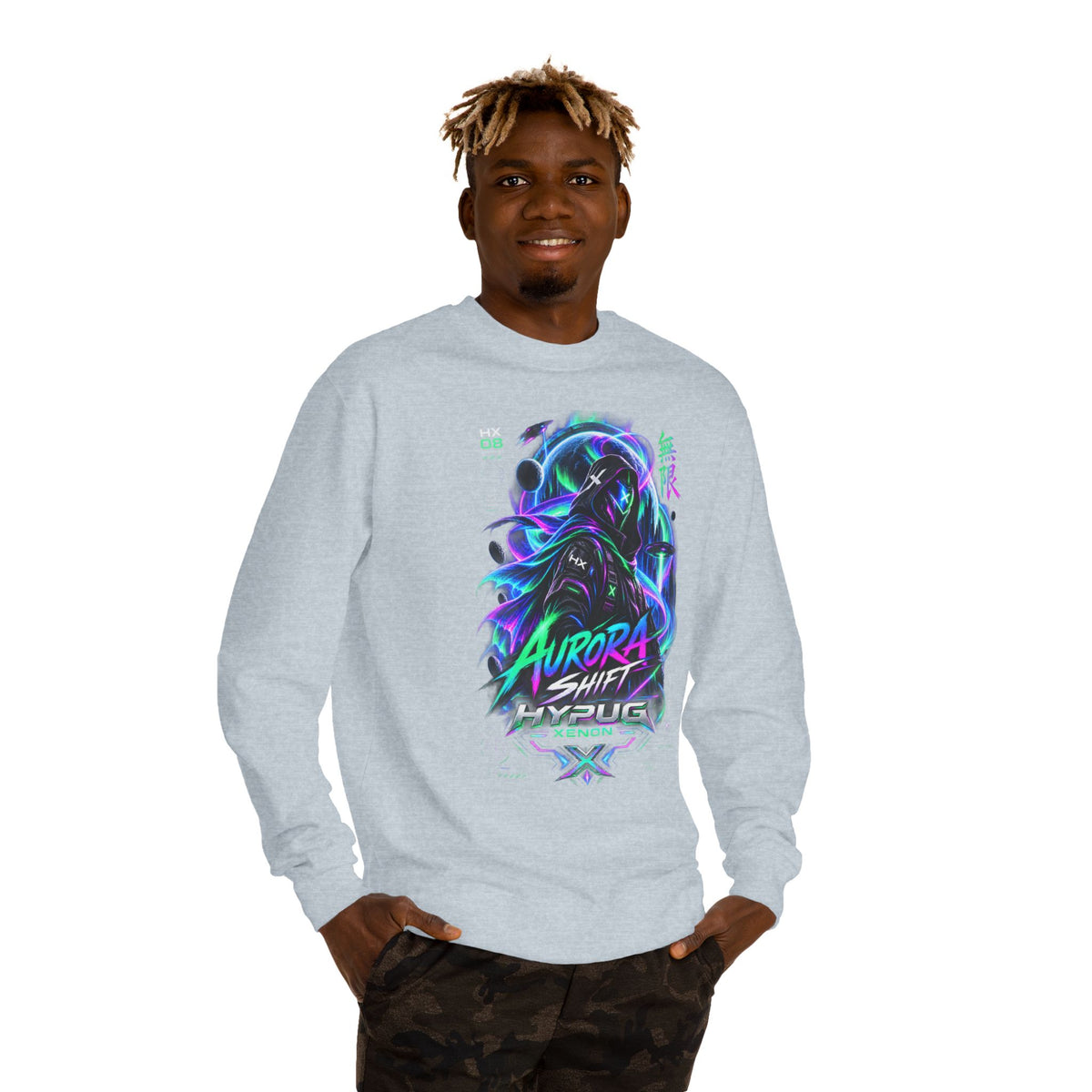 HYPUG XENON Aurora Shift — Drop 01 Sweatshirt