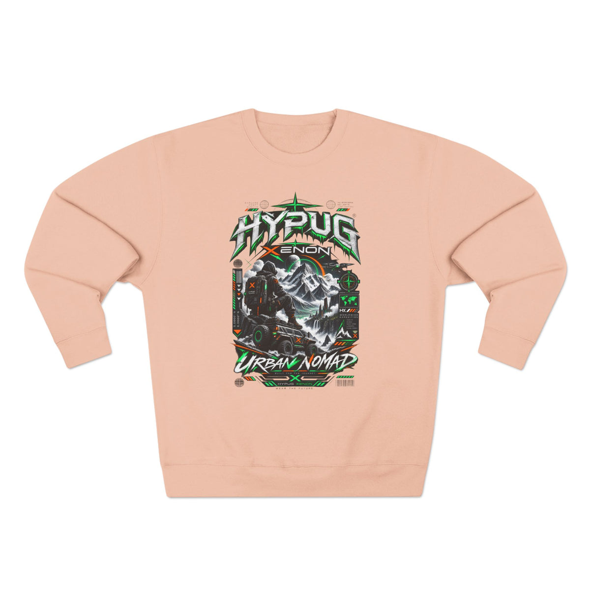 Hypug Xenon - Urban Nomad Sweatshirt — Drop 01