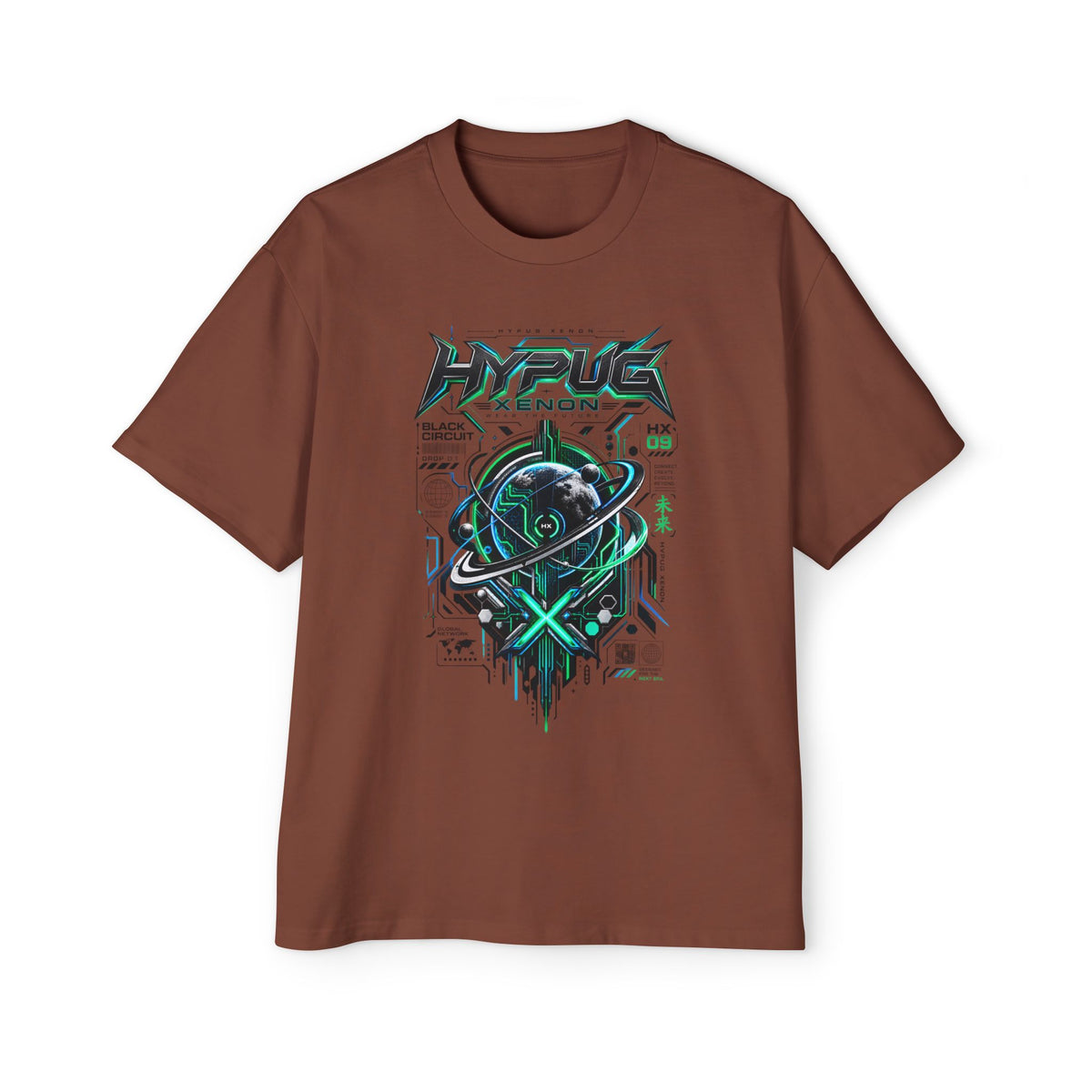 HYPUG XENON BLACK CIRCUIT T-Shirt — DROP 01