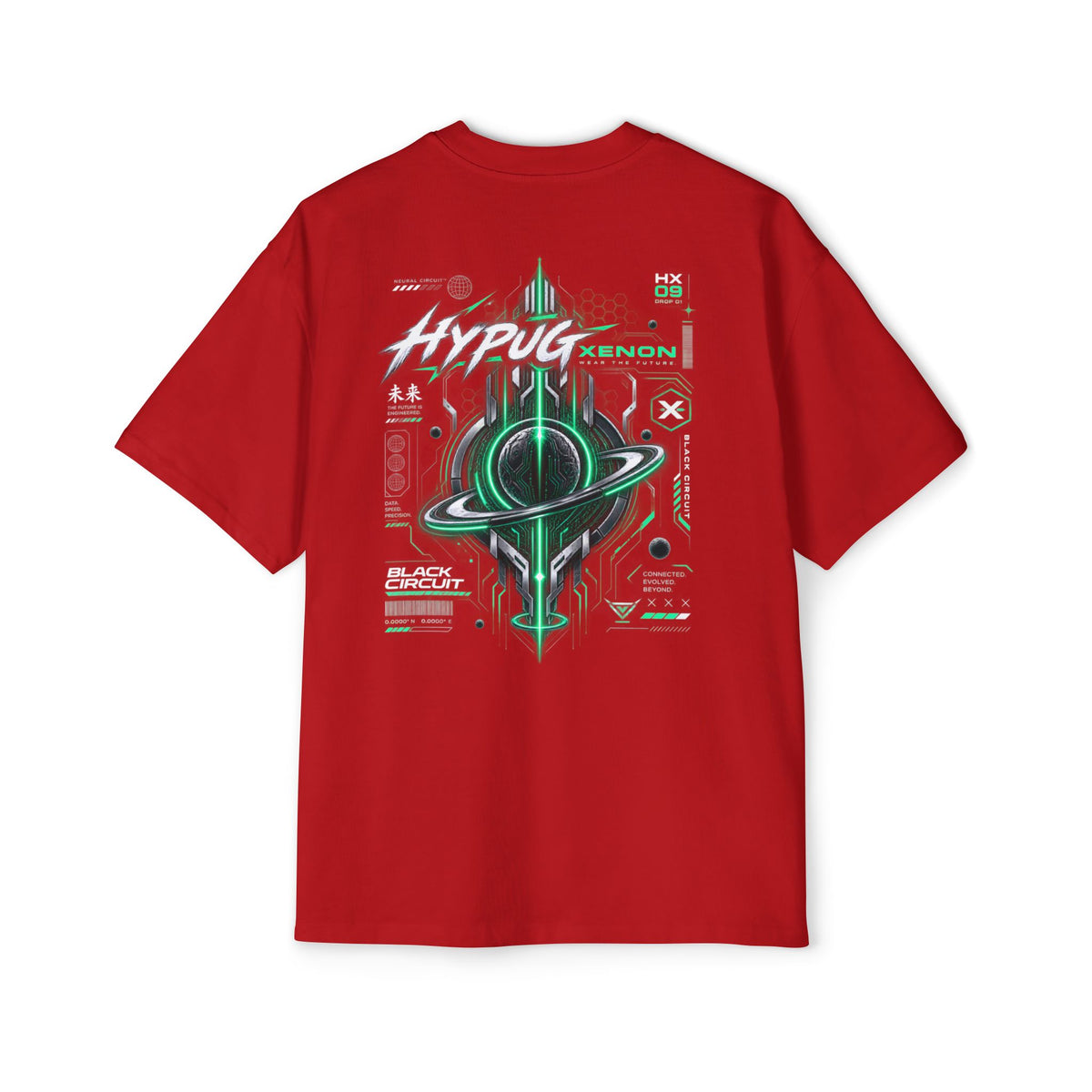 HYPUG XENON BLACK CIRCUIT T-Shirt — DROP 01