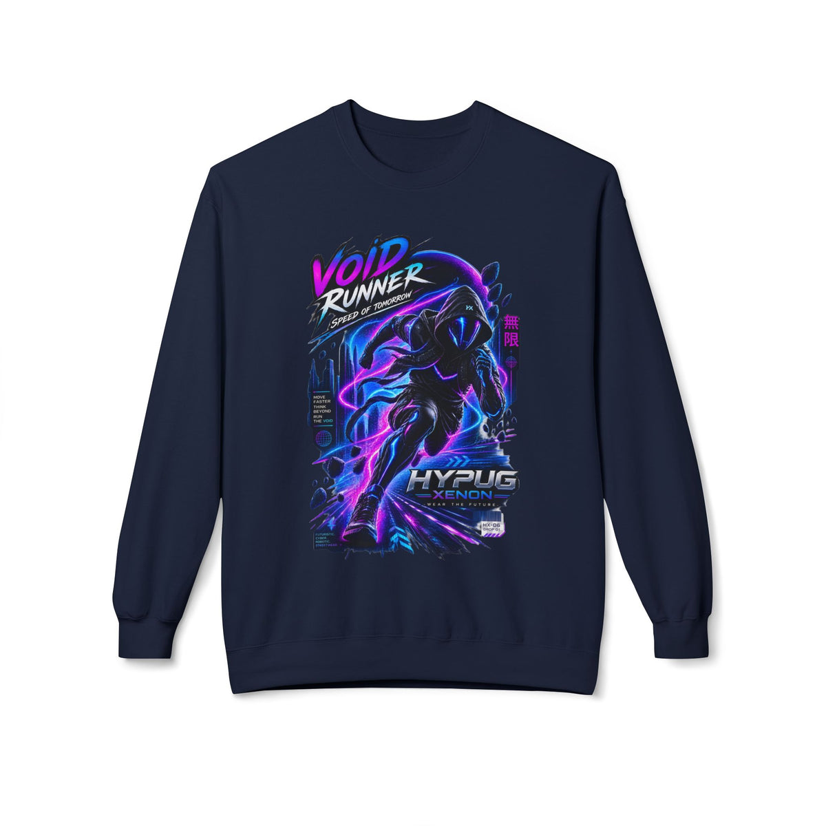 HYPUG XENON Void Runner  Sweatshirt — Drop 01