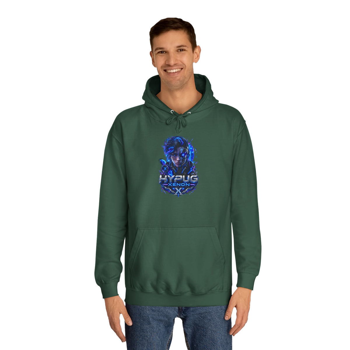 HYPUG XENON — DIGITAL FLUX HOODIE