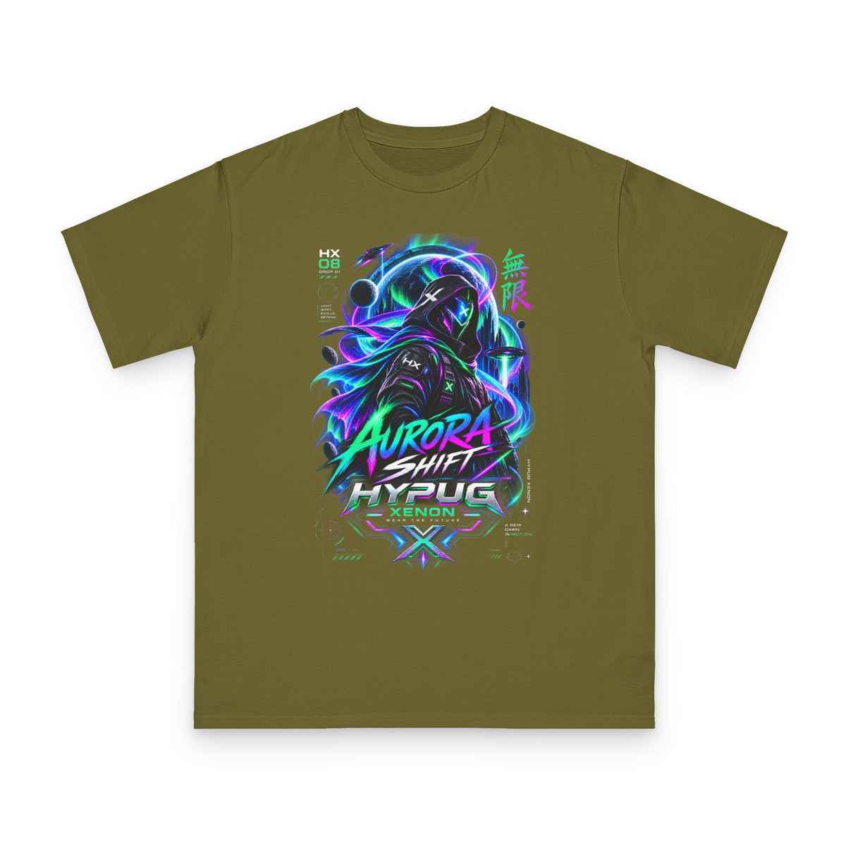 HYPUG XENON Aurora Shift  T-shirt — Drop 01