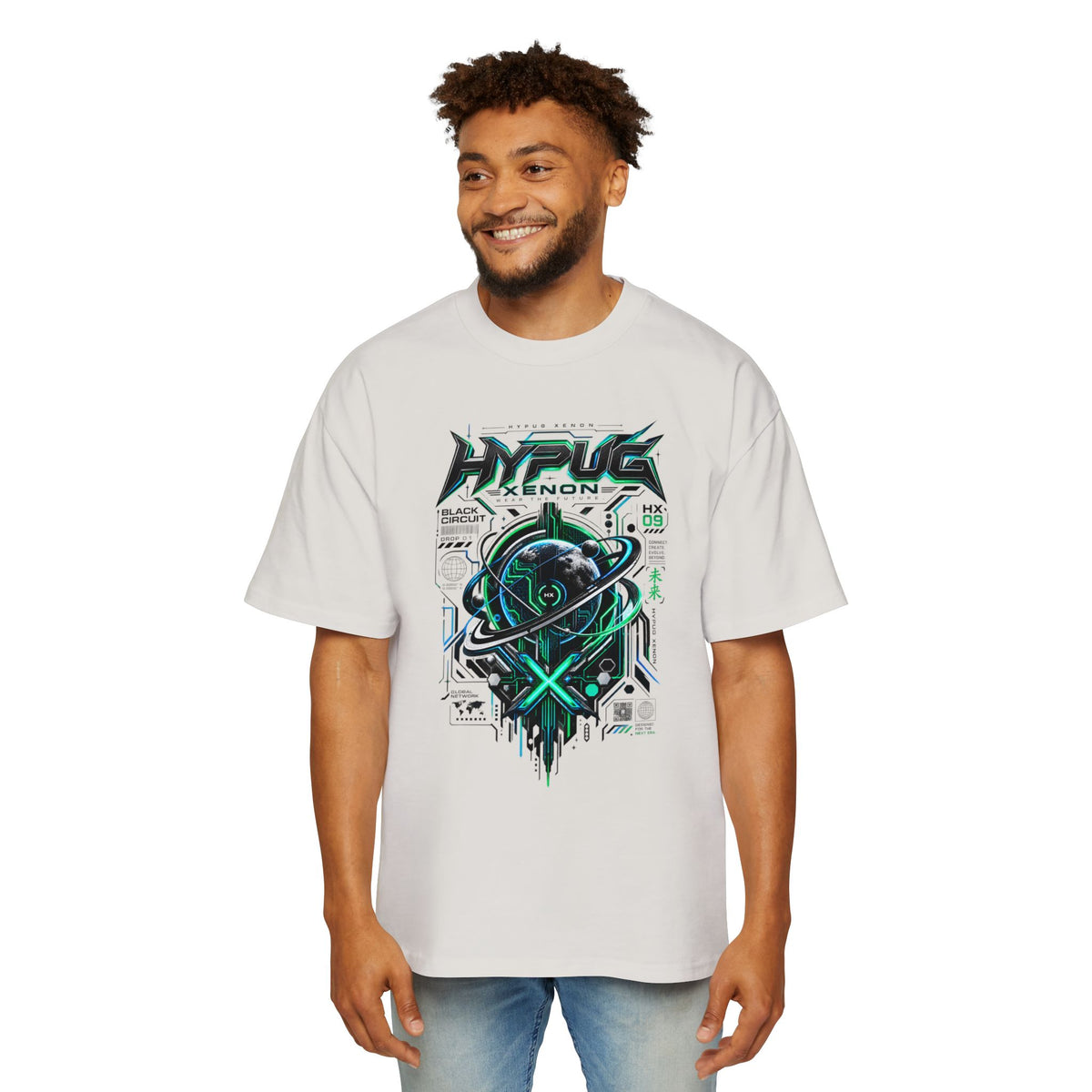HYPUG XENON BLACK CIRCUIT T-Shirt — DROP 01