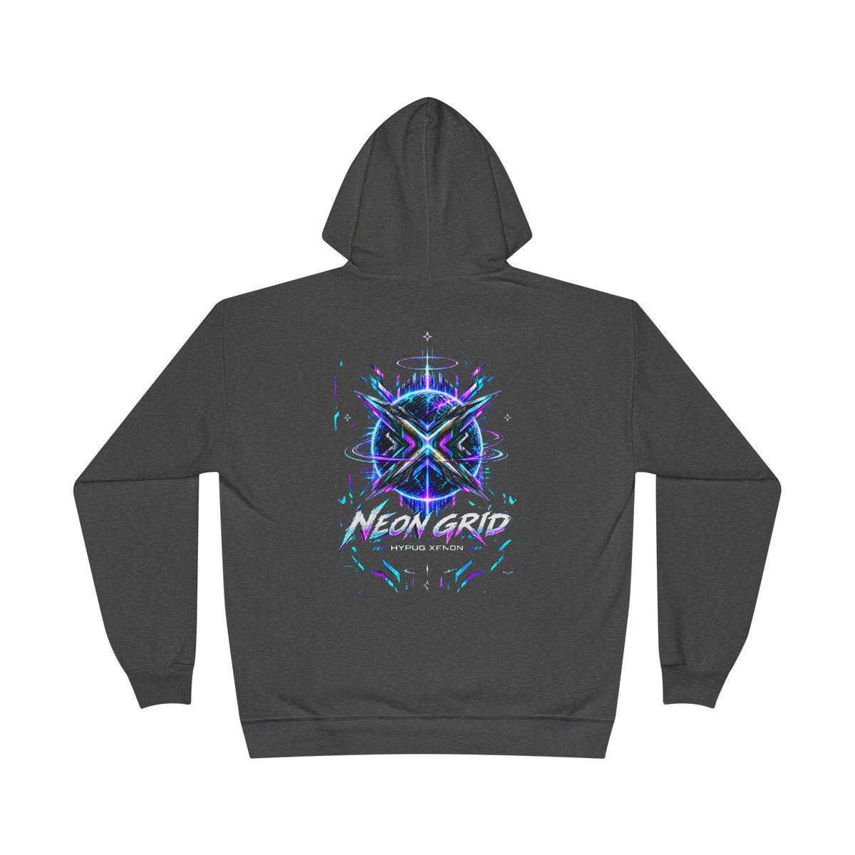 HYPUG XENON Neon Grid Hoodie — Drop 01