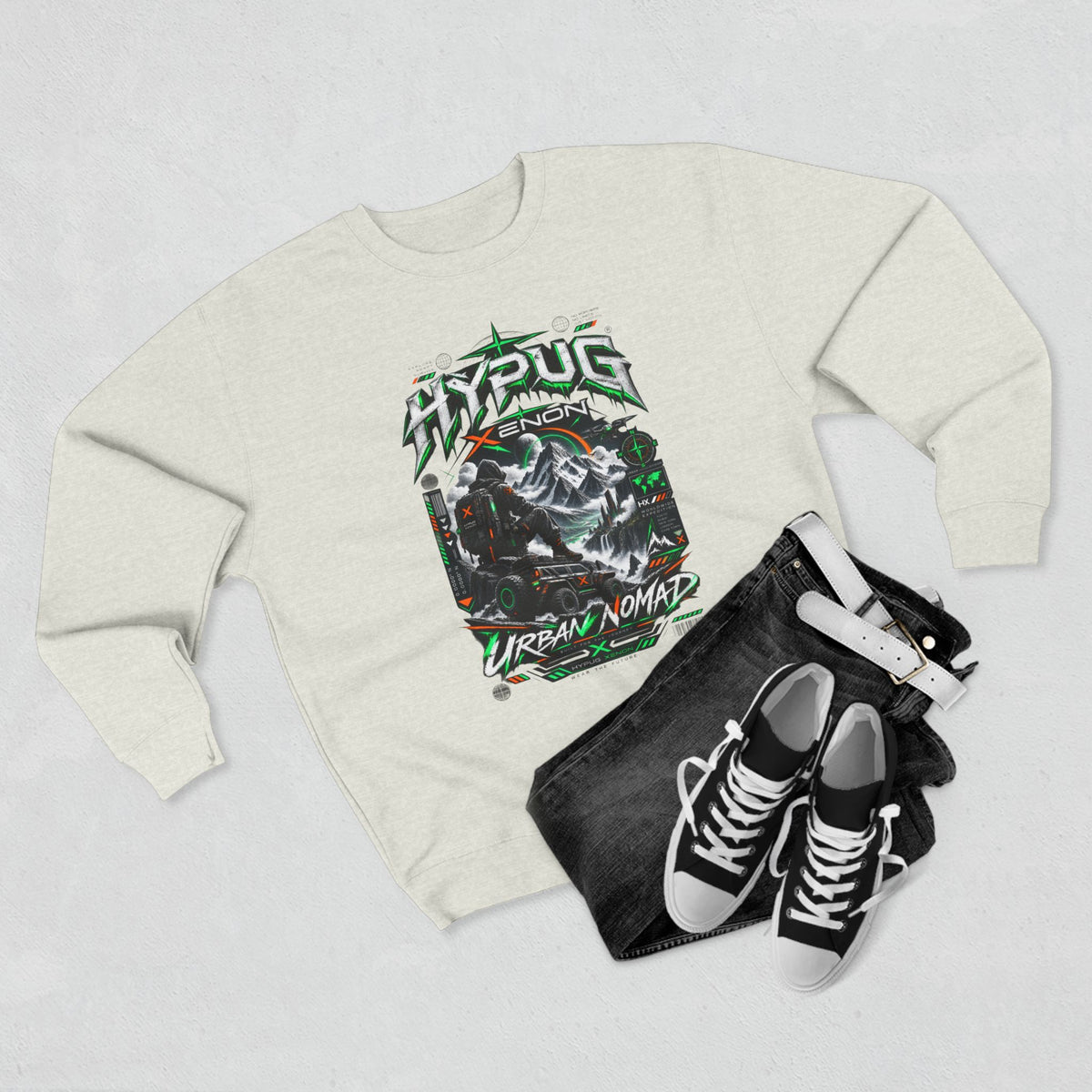 Hypug Xenon - Urban Nomad Sweatshirt — Drop 01