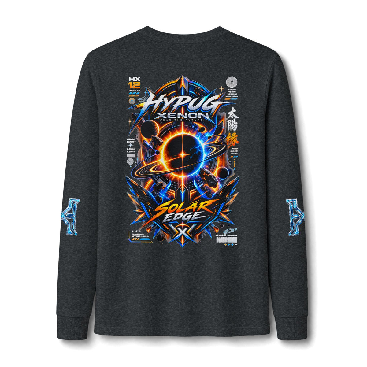 HYPUG XENON SOLAR EDGE Long Sleeve Tee — DROP 01