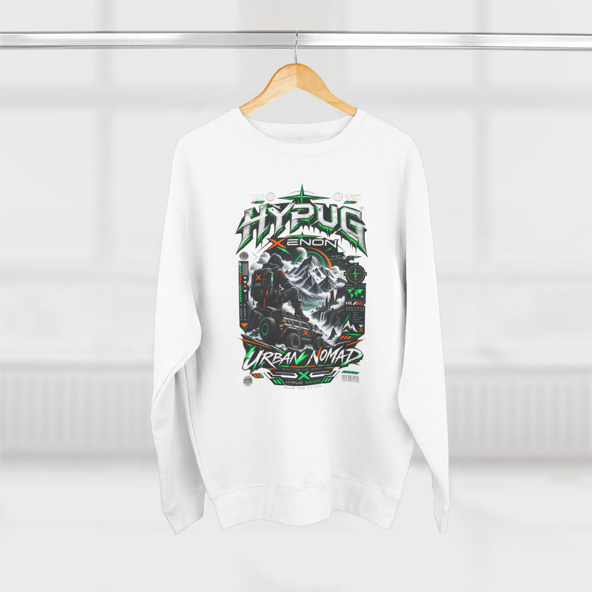 Hypug Xenon - Urban Nomad Sweatshirt — Drop 01