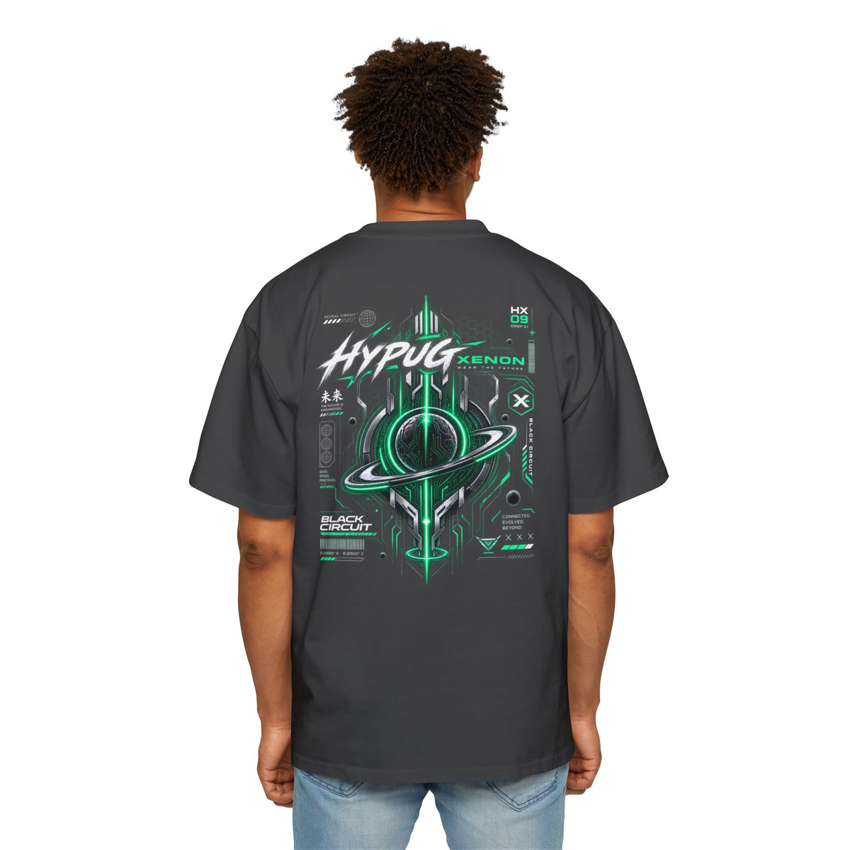 HYPUG XENON BLACK CIRCUIT T-Shirt — DROP 01