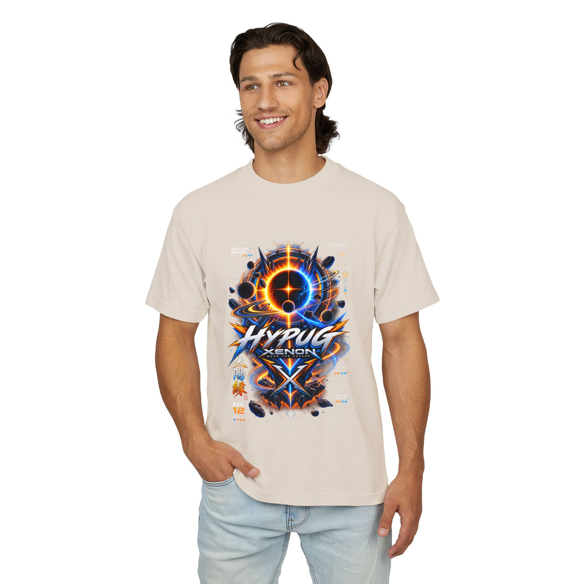 HYPUG XENON SOLAR EDGE T-shirt  — DROP 01