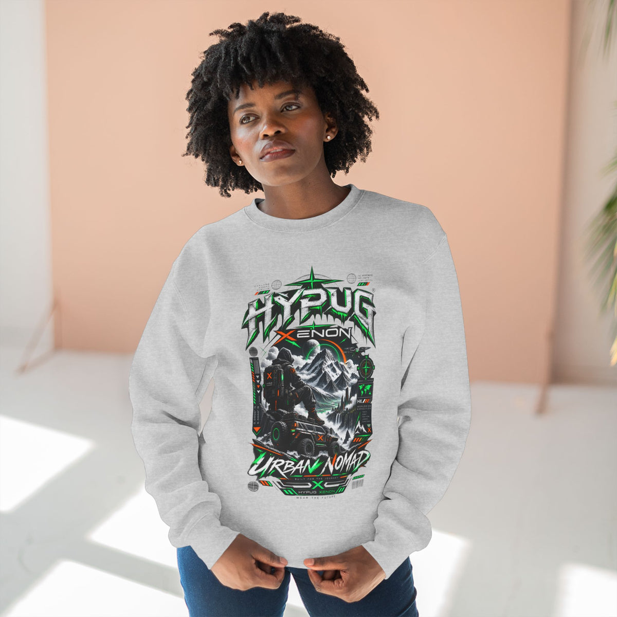 Hypug Xenon - Urban Nomad Sweatshirt — Drop 01