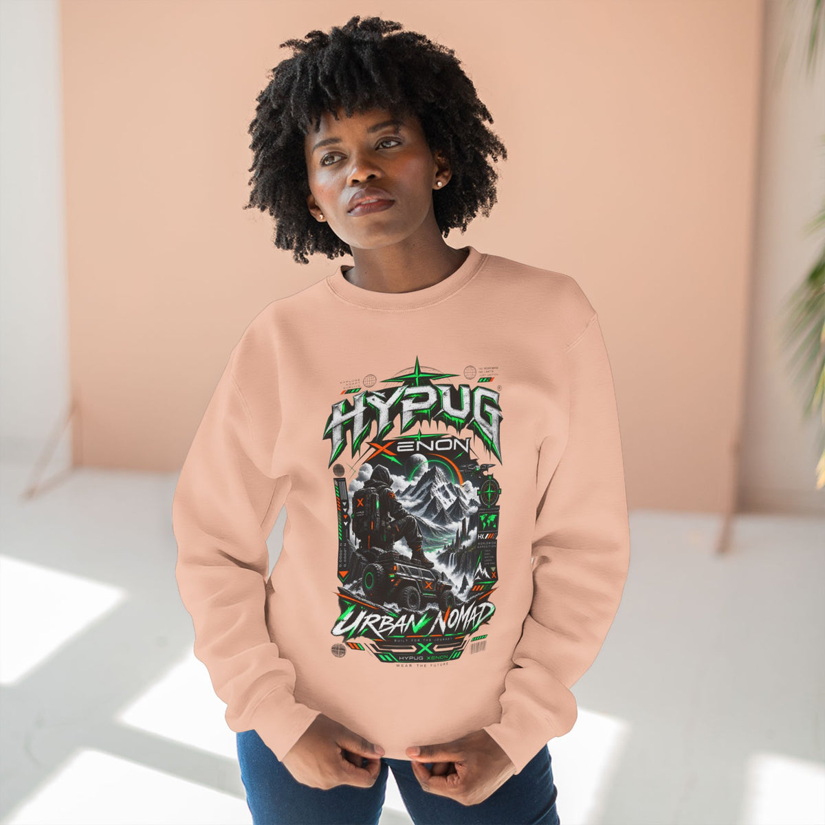 Hypug Xenon - Urban Nomad Sweatshirt — Drop 01