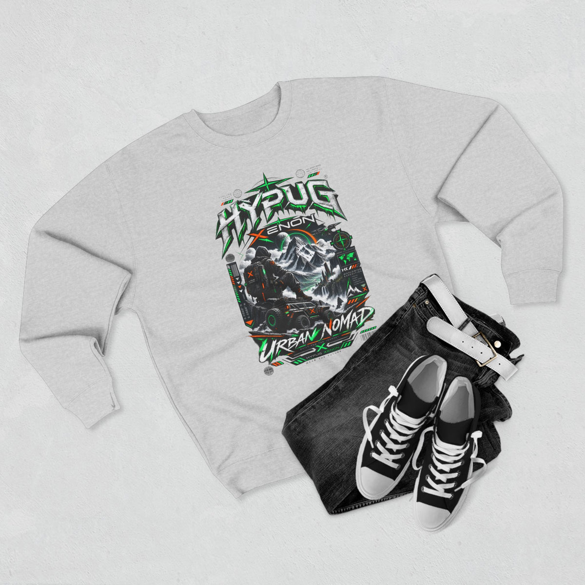 Hypug Xenon - Urban Nomad Sweatshirt — Drop 01