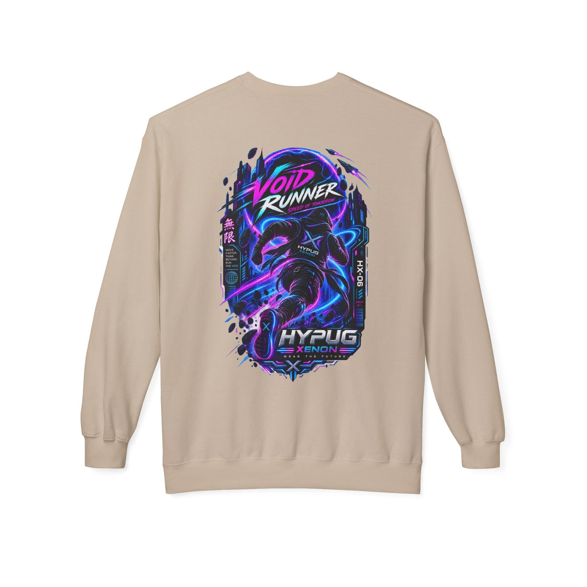HYPUG XENON Void Runner  Sweatshirt — Drop 01