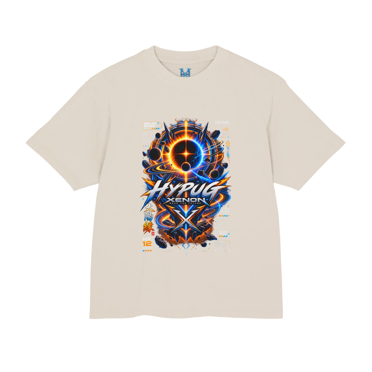 HYPUG XENON SOLAR EDGE T-shirt  — DROP 01